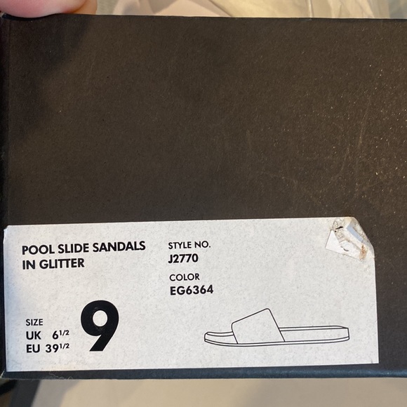 J Crew Glitter Pool Slides - Picture 5 of 5